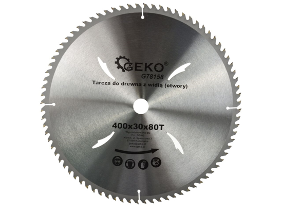 Picture of Disc circular pentru lemn 400x30x80T, GEKO G78158
