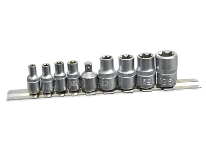 Picture of Set chei tubulare torx, 9 piese, GEKO G10169