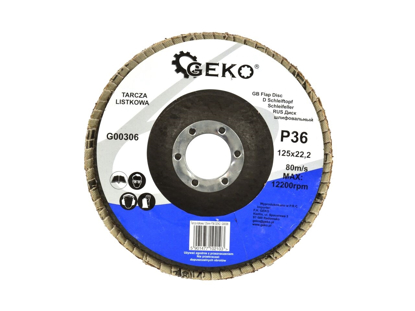 Picture of Disc lamelar pentru slefuire 125mm, Geko