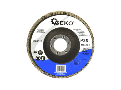 Picture of Disc lamelar pentru slefuire 115mm, Geko