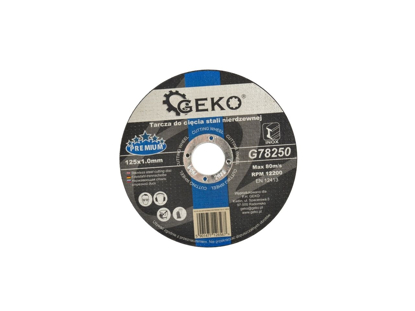 Picture of Disc pentru metal, 125x1.0x22.23mm, Geko Premium G78250