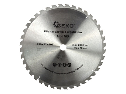 Picture of Disc pentru lemn 450x32x40T, Geko G00165