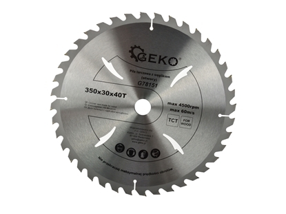 Picture of Disc pentru lemn 350x30x40T, GEKO G78151