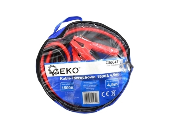 Picture of Cabluri de pornire 1500A 4.5m, GEKO G80047