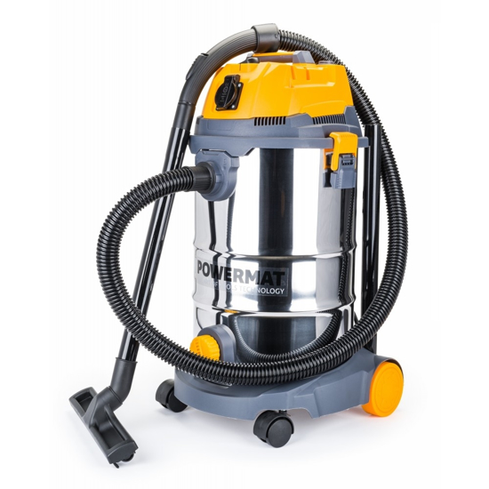 Picture of Aspirator industrial 1600W uscat/umed + FILT SHAKER, Powermat PM-OD-30MFC