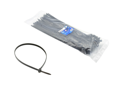 Picture of Legaturi cablu din nylon negru - UV de 120x2.5mm 100 bucati, GEKO G17102