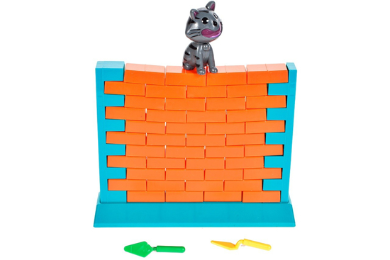 Picture of Joc de constructie bloc de perete cu pisicuta, Malplay 100804