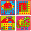 Picture of Puzzle mozaic cu piese tip ciupercute, Malplay 107320