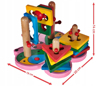 Picture of Puzzle educativ din lemn Fluture, Maplay 100384