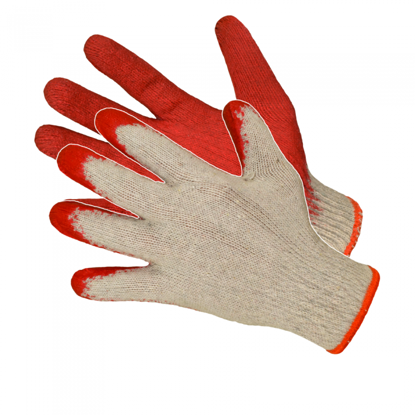 Picture of Manusi de protectie ARTMAS din bumbac tricotat, marimea L, culoare rosie