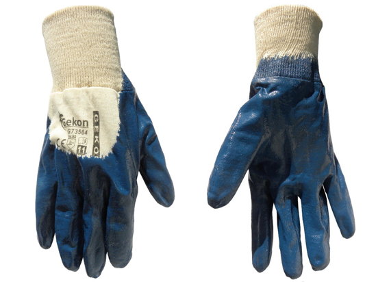 Picture of Mănuși de protecție, marimea 11, culoare bleumarin, Geko G73564
