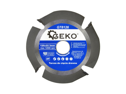 Picture of Disc de taiere pentru lemn 125X22,23mm, Geko G78126
