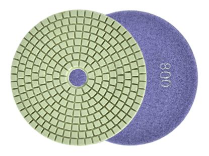 Picture of Disc pentru slefuirea umeda a gresiei, 125 mm, granulatie 800, Geko G78921