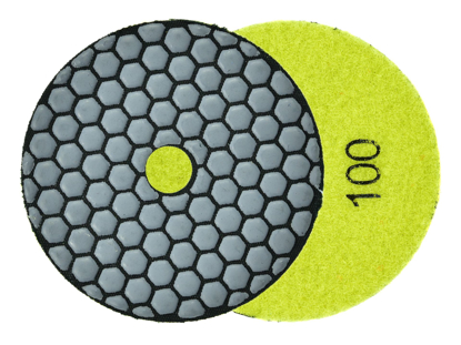 Picture of Disc pentru slefuirea uscata a gresiei, 100 mm, granulatie 100, Geko G78931