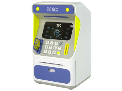 Picture of Jucarie interactiva ATM, senzor de recunoastere a fetei, PIN, albastru, Lean 9808
