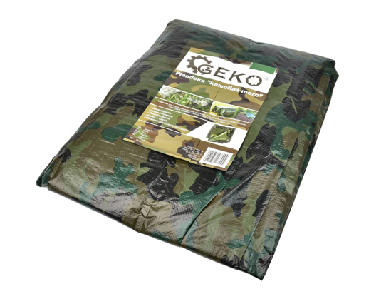 Picture of Prelata "camouflage-camo" 5,49x6m, 100 g/m², Geko G70614