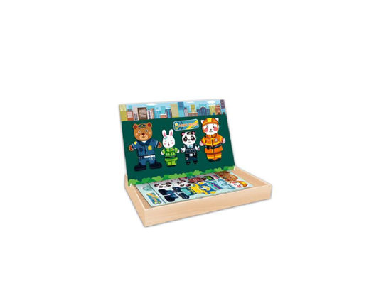 Picture of Puzzle magnetic educativ, MalPlay 109444