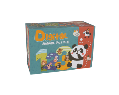 Picture of Set puzzle din lemn, 56 piese, MalPlay 109762