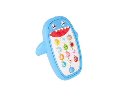Picture of Telefon interactiv in forma de rechin, 13 x 7,5 x 2,5 cm, MalPlay 109491