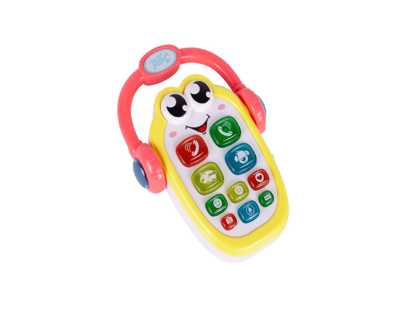 Picture of Telefon interactiv pentru copii, alb, MalPlay 109479