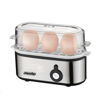 Picture of Aparat de fiert oua, compartiment pentru 3 oua, 350 W, argintiu, Mesko MS4485
