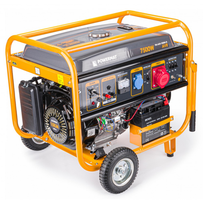 Picture of Generator de curent pe benzina PM-AGR-7500M-EL, Powermat PM1142