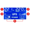 Picture of Sursa de curent UPS PM-UPS-2000M, 2 x 9 Ah, 1200 W, Powermat PM1211