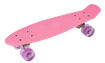 Picture of Skateboard roz cu roti luminoase, 56 cm x 15 cm, MalPlay 110183