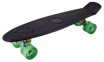 Picture of Skateboard negru cu roti luminoase, 56 cm x 15 cm, MalPlay 109633