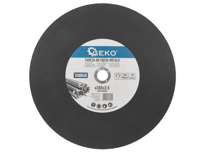Picture of Disc pentru taiere metal, 350 x 3.5 x 25. 4 mm, Geko G00040