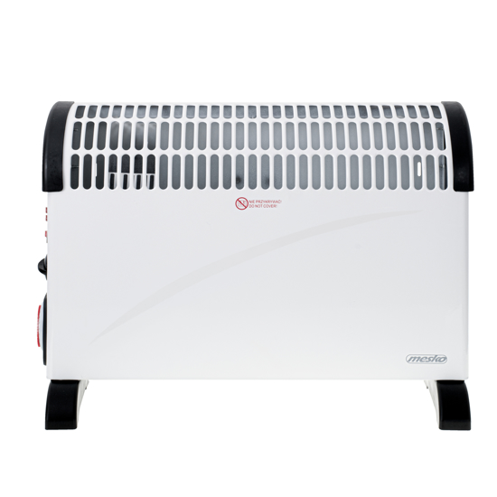 Picture of Convector electric, 1250 W, alb, Mesko MS7741W